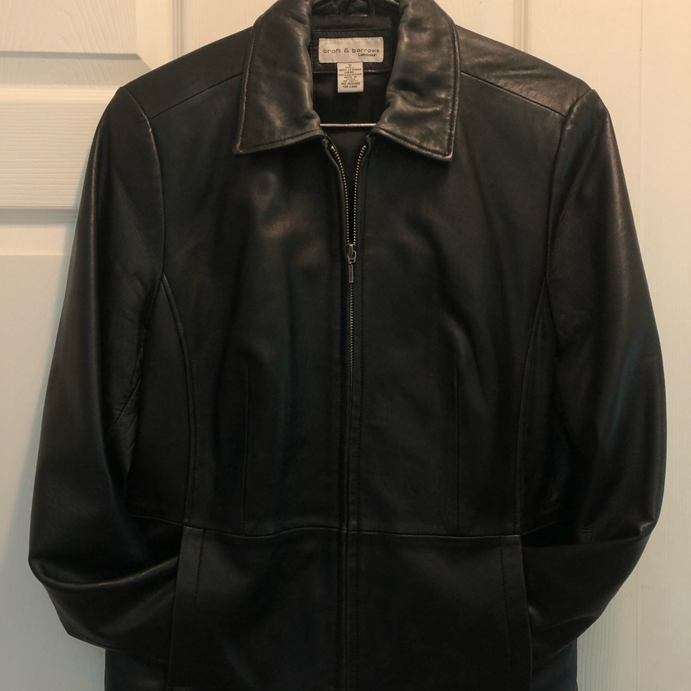 Ladies leather jacket